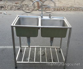 Thanh lý bồnrửa chén 2 ngăn 