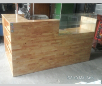 Thanh lý quày bar bằng gỗ 